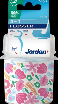 Jordan 3in1 Flosser hammaslankain pöytäpakkaus 50kpl