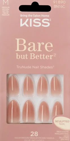 Kiss Bare but Better kynnet Fairest Nude 28kpl