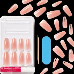 Kiss Bare but Better kynnet Nude Glow 28kpl