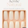Kiss Salon Acrylic Natural kynnet - Strong Enough 28 kpl