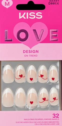 Kiss Valentines Nails -Cupid's Canvas 28kpl