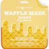 KOCOSTAR Waffle Mask Honey kosteuttava kangasnaamio 1kpl