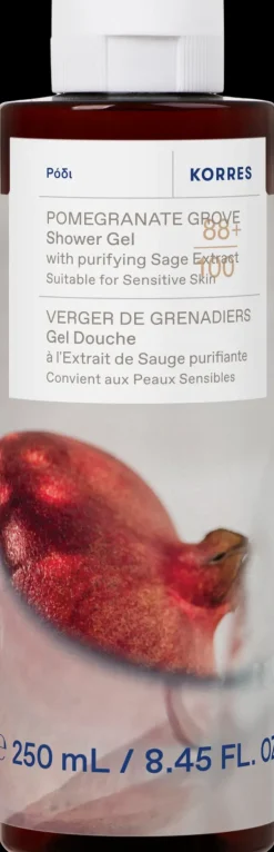 KORRES Pomegranate Grove suihkugeeli 250ml