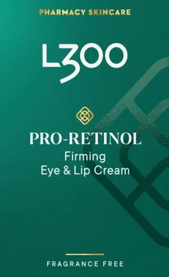 L300 Pro-Retinol Firming Eye & Lip Cream fragrance free hajusteeton voide silmien ja huulien ympärillä olevalle iholle 15ml