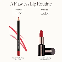 Laura Mercier Caviar Smoothing Matte Lipstick mattahuulipuna 3,8 g