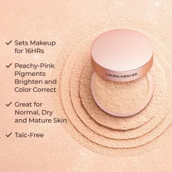 Laura Mercier Translucent Loose Setting Powder Ultra Blur Tone Up Rose minikokoinen puuteri 6 g