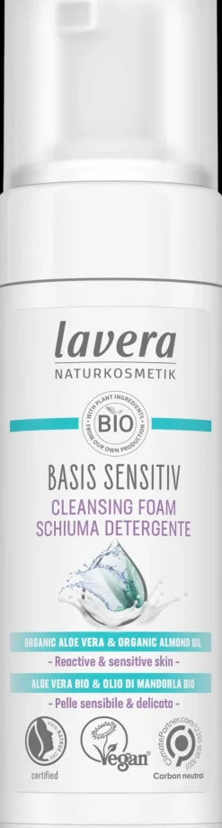 lavera Basis Sensitiv Cleansing Foam 150ml