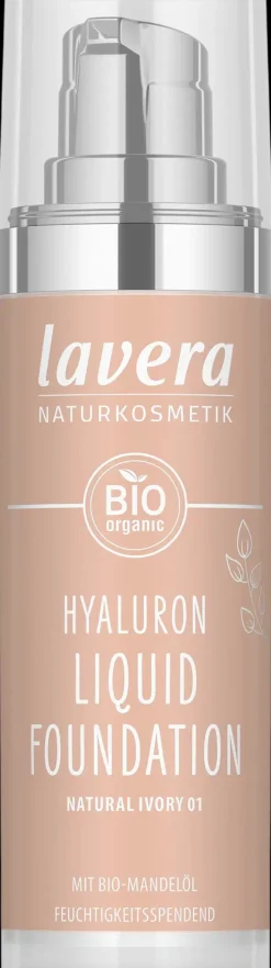 lavera Hyaluron Liquid Foundation -Natural Ivory 01- 30 ml