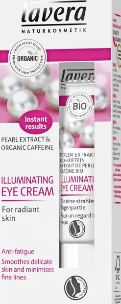 lavera Illuminating Eye Cream silmänympärysvoide 15ml