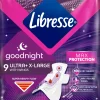 Libresse Ultra yöside Ultra+ X-Large Night Wings 9 kpl