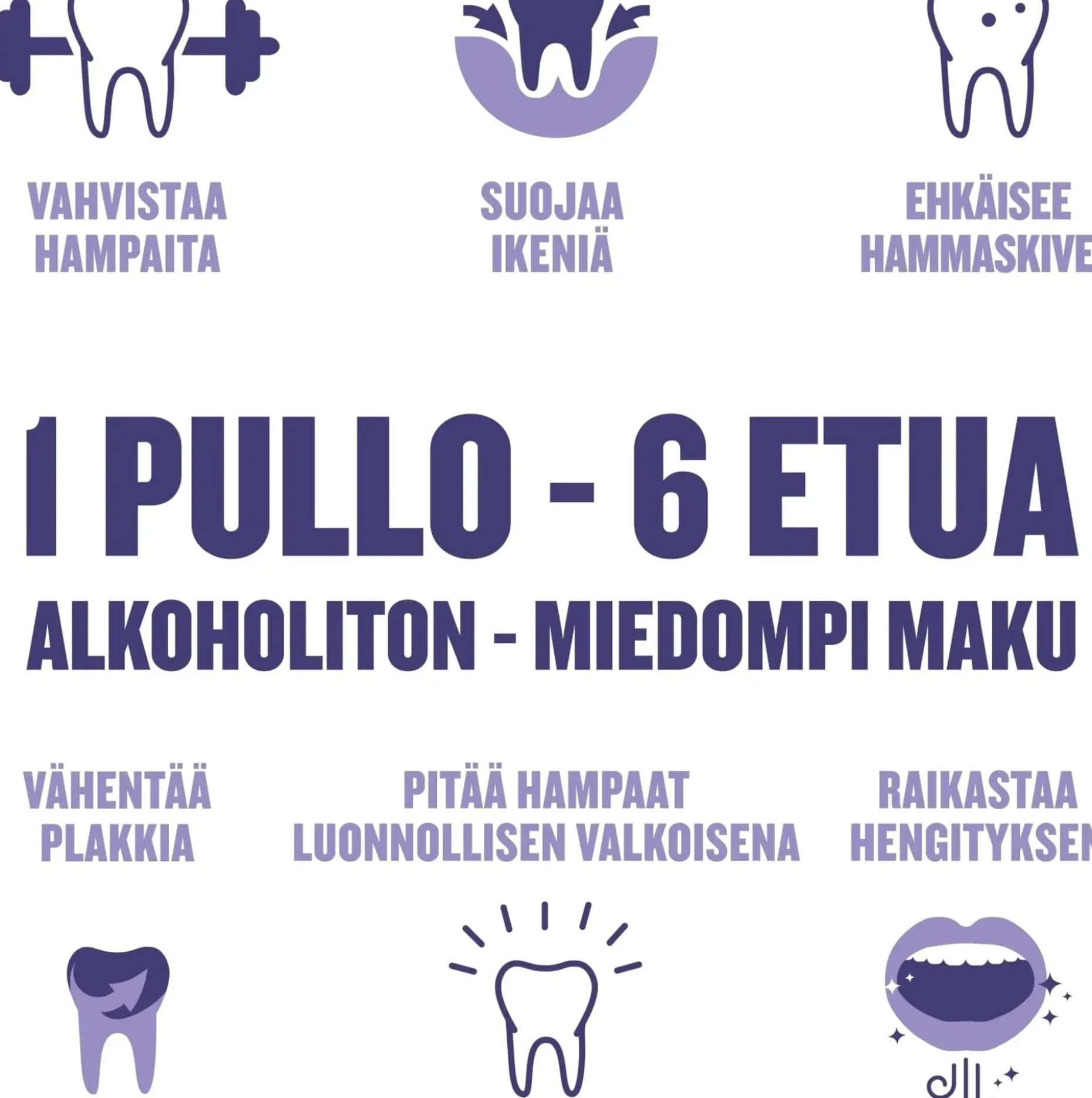 Listerine Total Care Milder Taste suuvesi, 500 ml