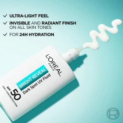 L'Oréal Paris Bright Reveal Niacinamide Dark Spot UV Lotion SK 50+ päivävoide 50ml