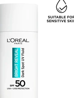L'Oréal Paris Bright Reveal Niacinamide Dark Spot UV Lotion SK 50+ päivävoide 50ml