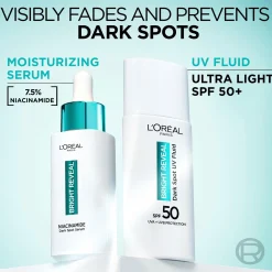 L'Oréal Paris Bright Reveal Niacinamide Dark Spot UV Lotion SK 50+ päivävoide 50ml