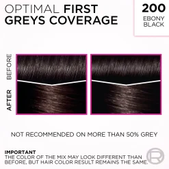 L'Oréal Paris Casting Crème Gloss 200 Ebony Black Musta kevytväri 1kpl