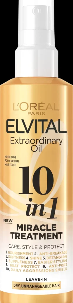 L'Oréal Paris Elvital Extraordinary Oil 10IN1 SP150ML hiuksiin jätettävä hoitoaine 150ml