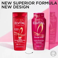 L'Oréal Paris Elvital Color-Vive Shampoo värjätyille ja raidoitetuille hiuksille 250ml