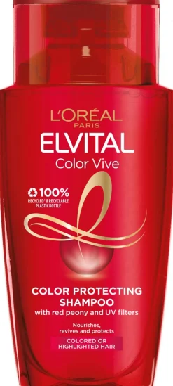 L'Oréal Paris Elvital Color-Vive shampoo värjätyille ja raidoitetuille hiuksille 90ml