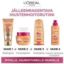 L'Oréal Paris Elvital Dream Length No Haircut hoitovoide pitkille, vaurioituneille hiuksille 200ml