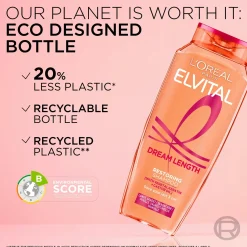 L'Oréal Paris Elvital Dream Length Restoring shampoo pitkille, vaurioituneille hiuksille 250ml