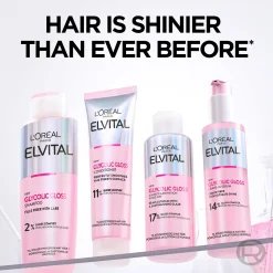 L'Oréal Paris Elvital Glycolic Gloss shampoo kiillottomille hiuksille 200ml