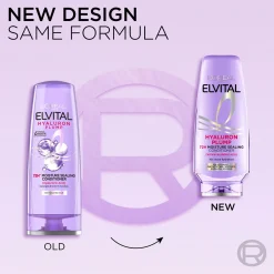 L'Oréal Paris Elvital Hyaluron Plump hoitoaine kosteutta kaipaaville hiuksille 200ml