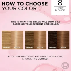 L'Oréal Paris Excellence Creme 8 Natural Light Blonde Keskivaalea kestoväri 1kpl