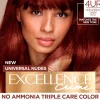 L'Oréal Paris Excellence Universal Nudes 4UR Dark Red kestoväri ilman ammoniakkia 1kpl