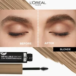 L'Oréal Paris Infaillible Brows 24H Volumizing Eyebrow 7.0 Blonde kulmamaskara 5ml