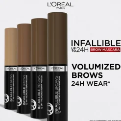 L'Oréal Paris Infaillible Brows 24H Volumizing Eyebrow 7.0 Blonde kulmamaskara 5ml