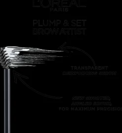 L'Oréal Paris Infaillible Brows 24H Volumizing Eyebrow Mascara Clear kulmamaskara 4,9ml