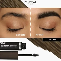L'Oréal Paris Infaillible Brows 24H Volumizing Mascara 1.0 Ebony kulmamaskara 5ml