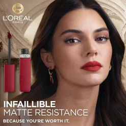 L'Oréal Paris Infaillible Matte Resistance huulipuna 5 ml