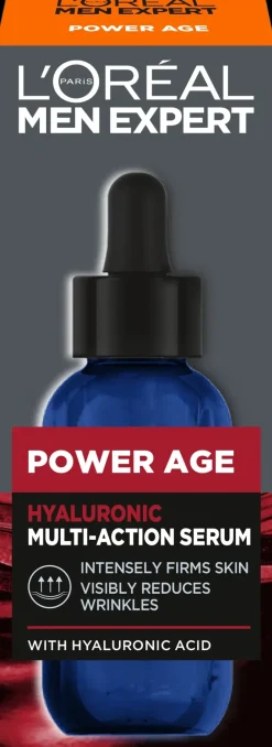 L'Oréal Paris Men Expert Power Age Hyaluronic Multi-Actions seerumi normaalille iholle 30ml