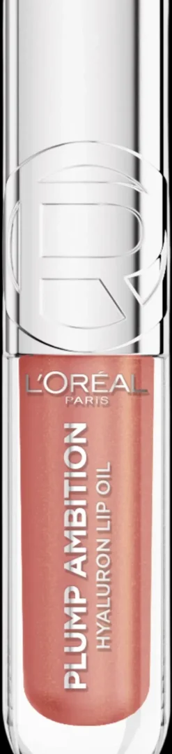 L'Oréal Paris Plump Ambition Hyaluron Lip Oil 101 Cristal Clear huuliöljy 5 ml