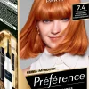 L'Oréal Paris Préférence 7.4 Mango Copper kestoväri normaaleille hiuksille 1 pce
