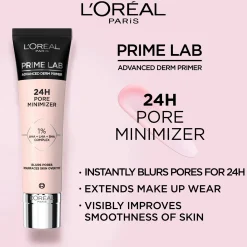 L'Oréal Paris Prime Lab Advanced Derm Primer 24H Pore Minimizer pohjustusvoide 30ml