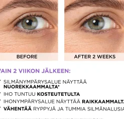 L'Oréal Paris Revitalift Filler 2,5% Hyaluronic Acid + Caffein Eye Serum silmänympärysalueelle 20 ml