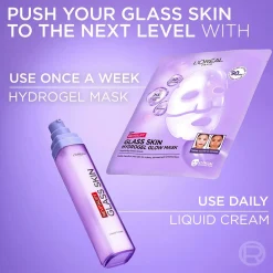 L'Oréal Paris Revitalift Filler Glass Skin Kangasnaamio 1pcs