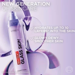 L'Oréal Paris Revitalift Filler Glass Skin Nestemäinen Päivävoide normaalille iholle 50 ml