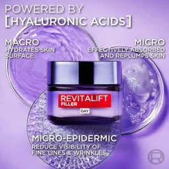 L'Oréal Paris Revitalift Filler anti-age -päivävoide, jolla on täyteläistävä vaikutus 50ml