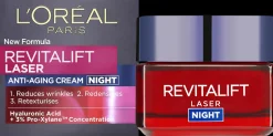 L'Oréal Paris Revitalift Laser edistyksellinen anti-age yövoide 50ml