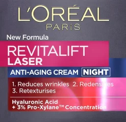 L'Oréal Paris Revitalift Laser edistyksellinen anti-age yövoide 50ml