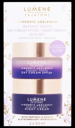 Lumene AJATON Päivä + yövoide tuplapakkaus