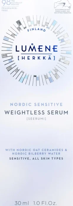 Lumene HERKKÄ Rauhoittava seerumi 30 ml