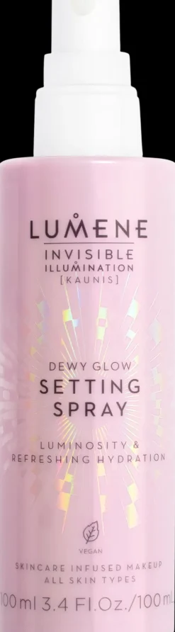 Lumene Invisible Illumination Dewy Glow Kosteuttava meikinkiinnityssuihke 100 ml