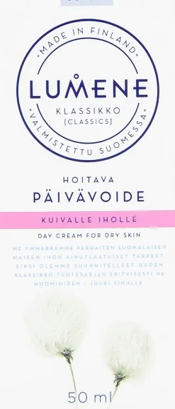 Lumene KLASSIKKO Hoitava päivävoide kuivalle iholle 50ml