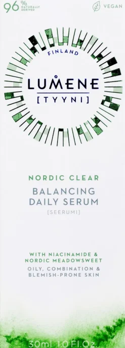 Lumene TYYNI Tasapainottava seerumi 30 ml