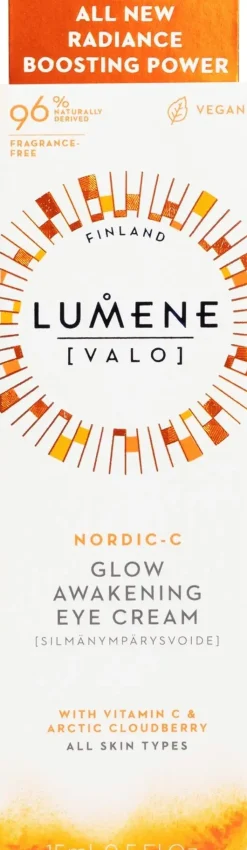 Lumene VALO Heleyttävä silmänympärysvoide 15 ml