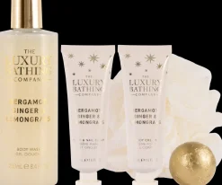 Luxury Bathing Company Luxury Bathing Bergamot, Ginger & Lemongrass lahjapakkaus